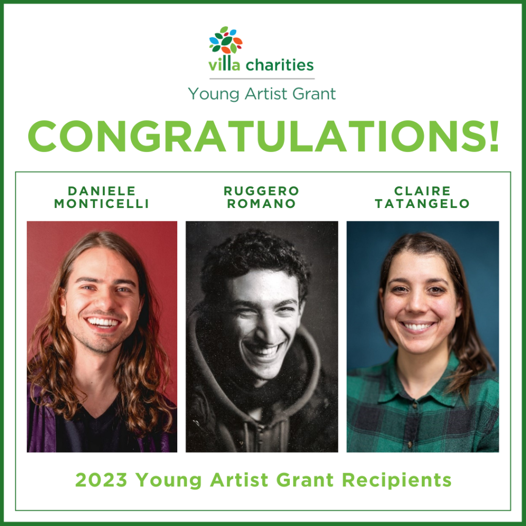 Young Artist Grant Winners 2023