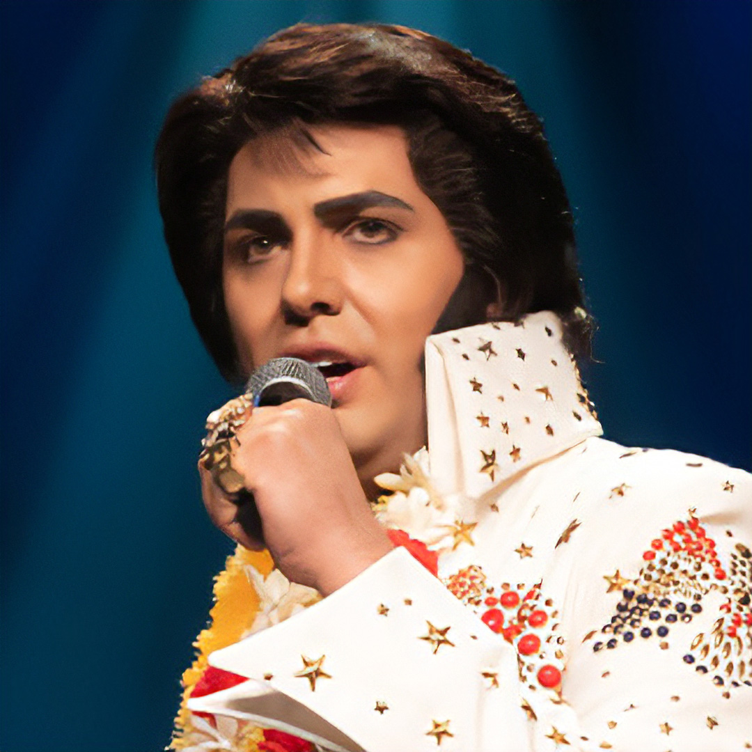 Bruno Nesci performing as Elvis Presley