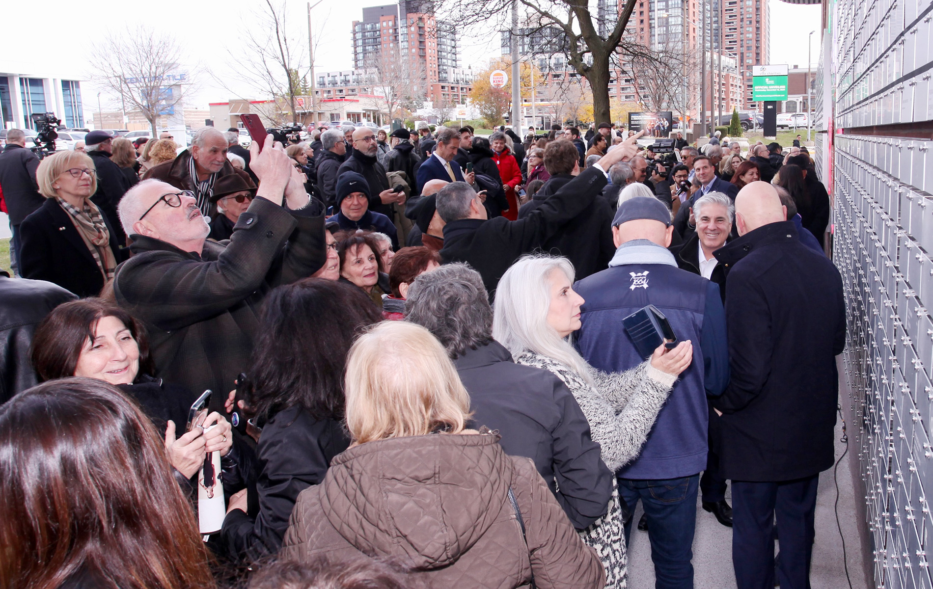 Immigrant Tribute Installation Opening