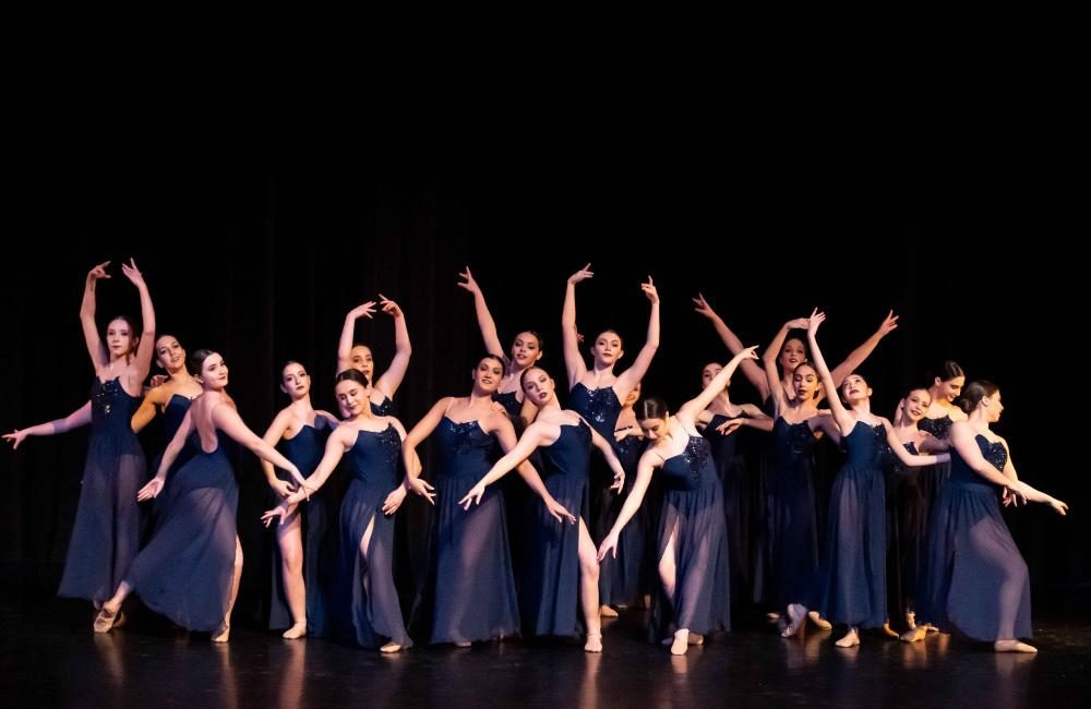 DanzArts Toronto dancers performing during a dance recital.