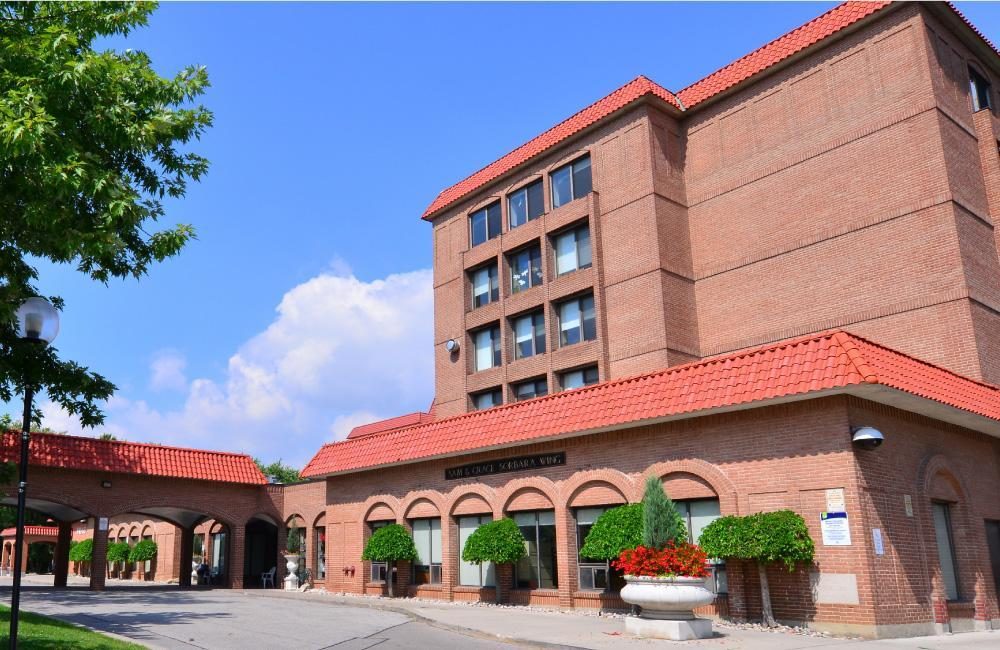 Exterior of the Villa Colombo Toronto long-term care home.